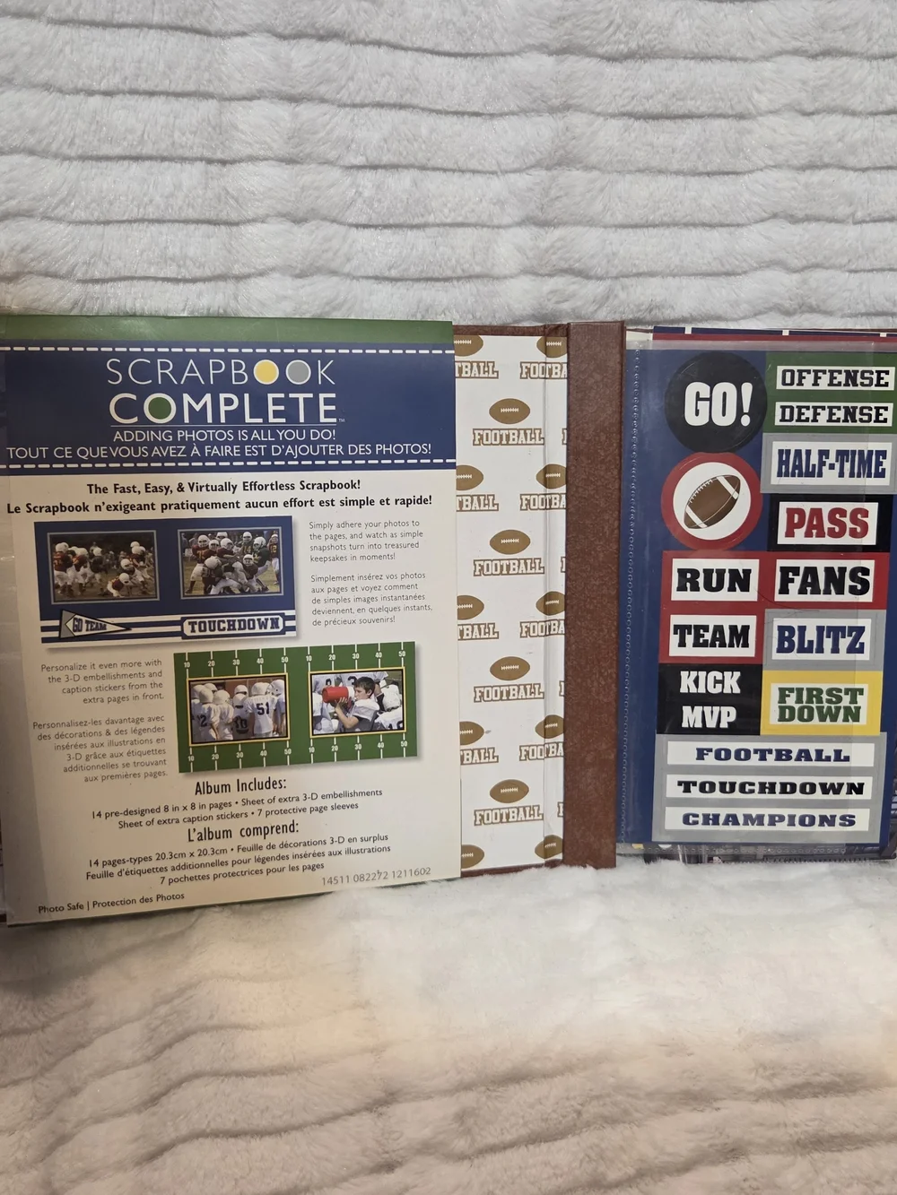 Nib Football Themed Scrapbook